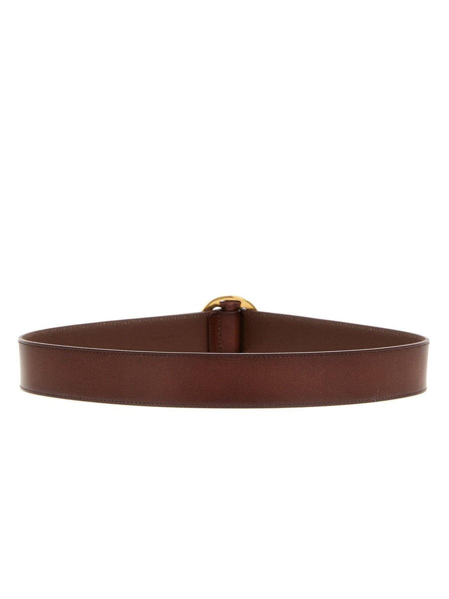 SAINT LAURENT Elegant Leather Belt for Women