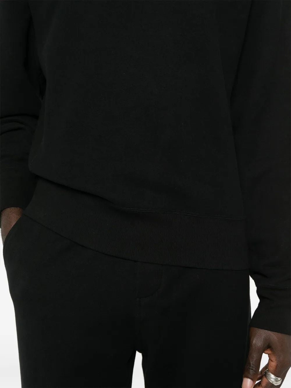 SAINT LAURENT Cotton Crew-Neck Sweatshirt