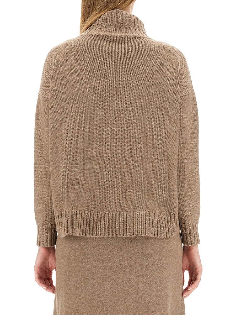 MAX MARA Regular Fit Turtleneck Shirt - Size S