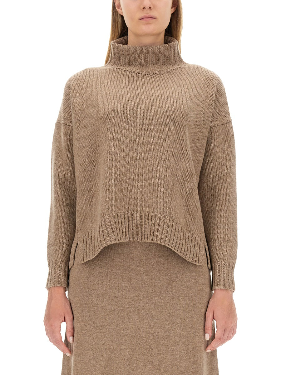 MAX MARA Regular Fit Turtleneck Shirt - Size S