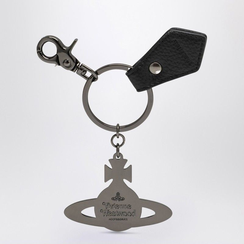 VIVIENNE WESTWOOD Hammered Metal Orb Keychain