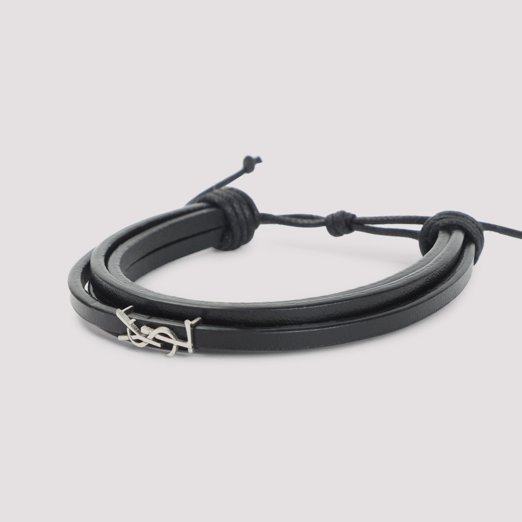 SAINT LAURENT Men's Classic Leather Bracelet