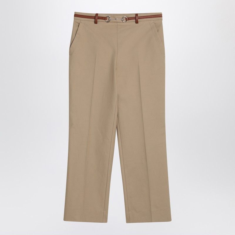 GUCCI Cotton Pant for Women - SS25 Collection