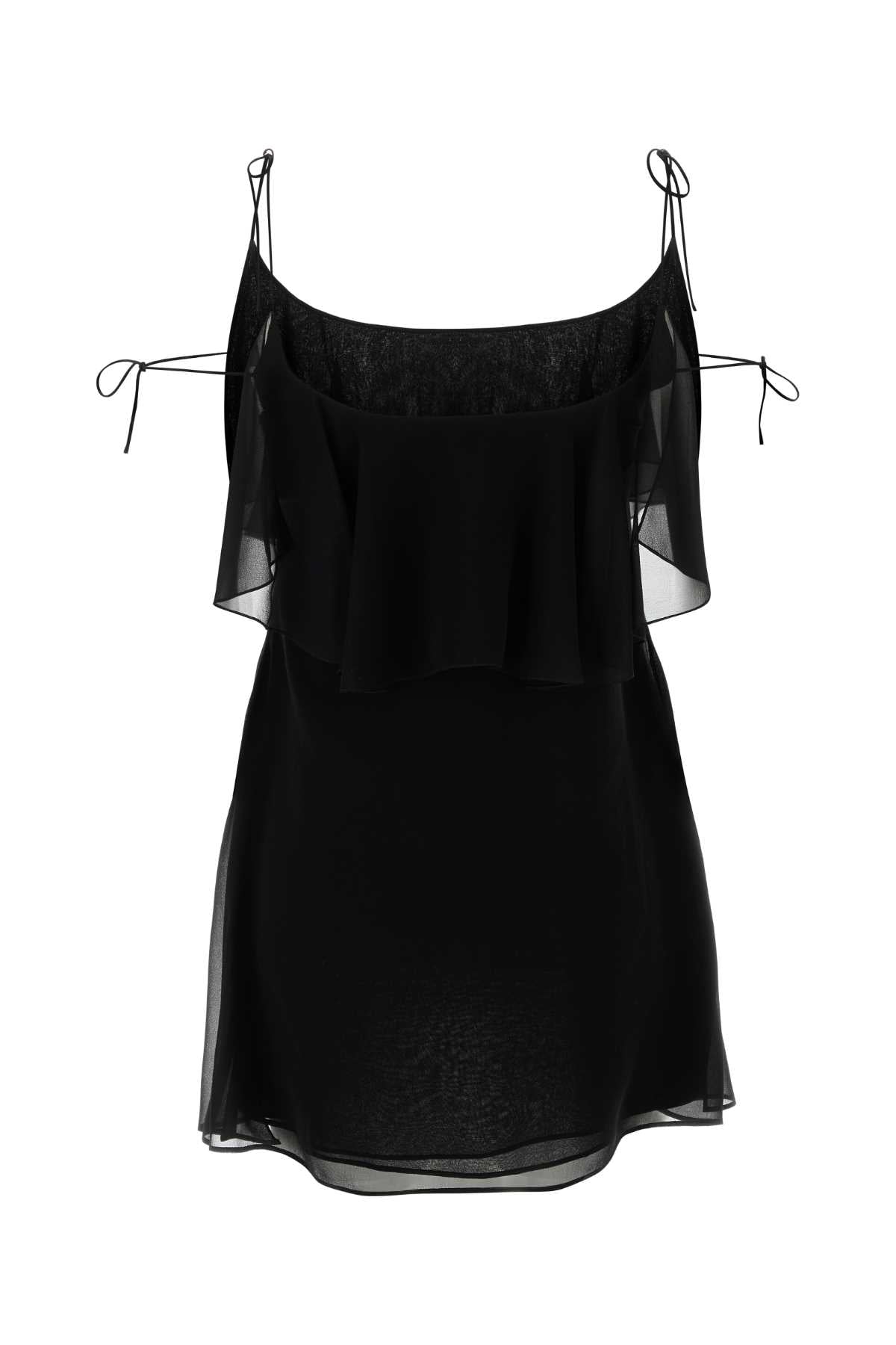 SAINT LAURENT Silk Mini Dress