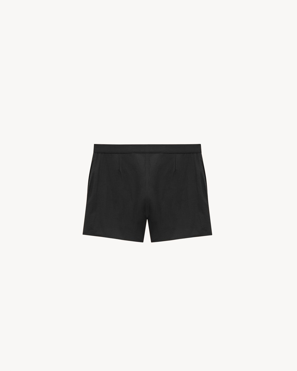 SAINT LAURENT Men's Black Beachwear Collection - SS25