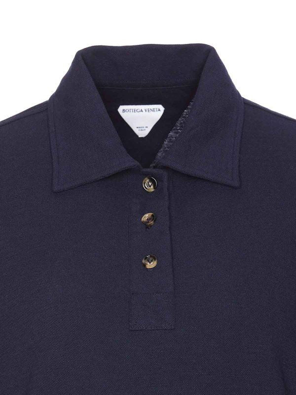 BOTTEGA VENETA Cotton Pique Polo Shirt - Size S