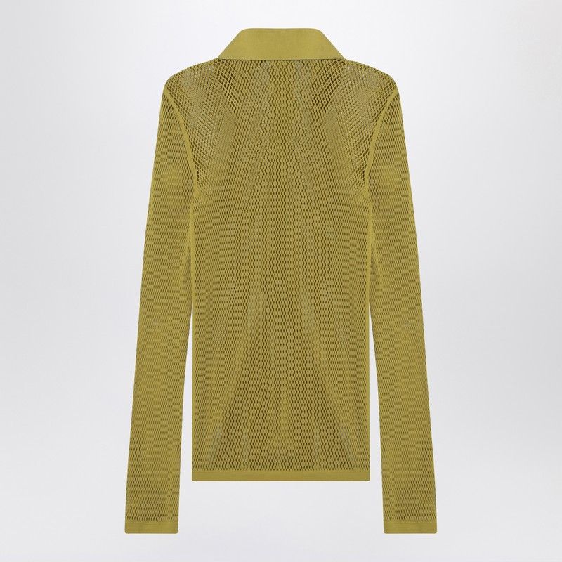 GUCCI Technical Knit Polo Shirt