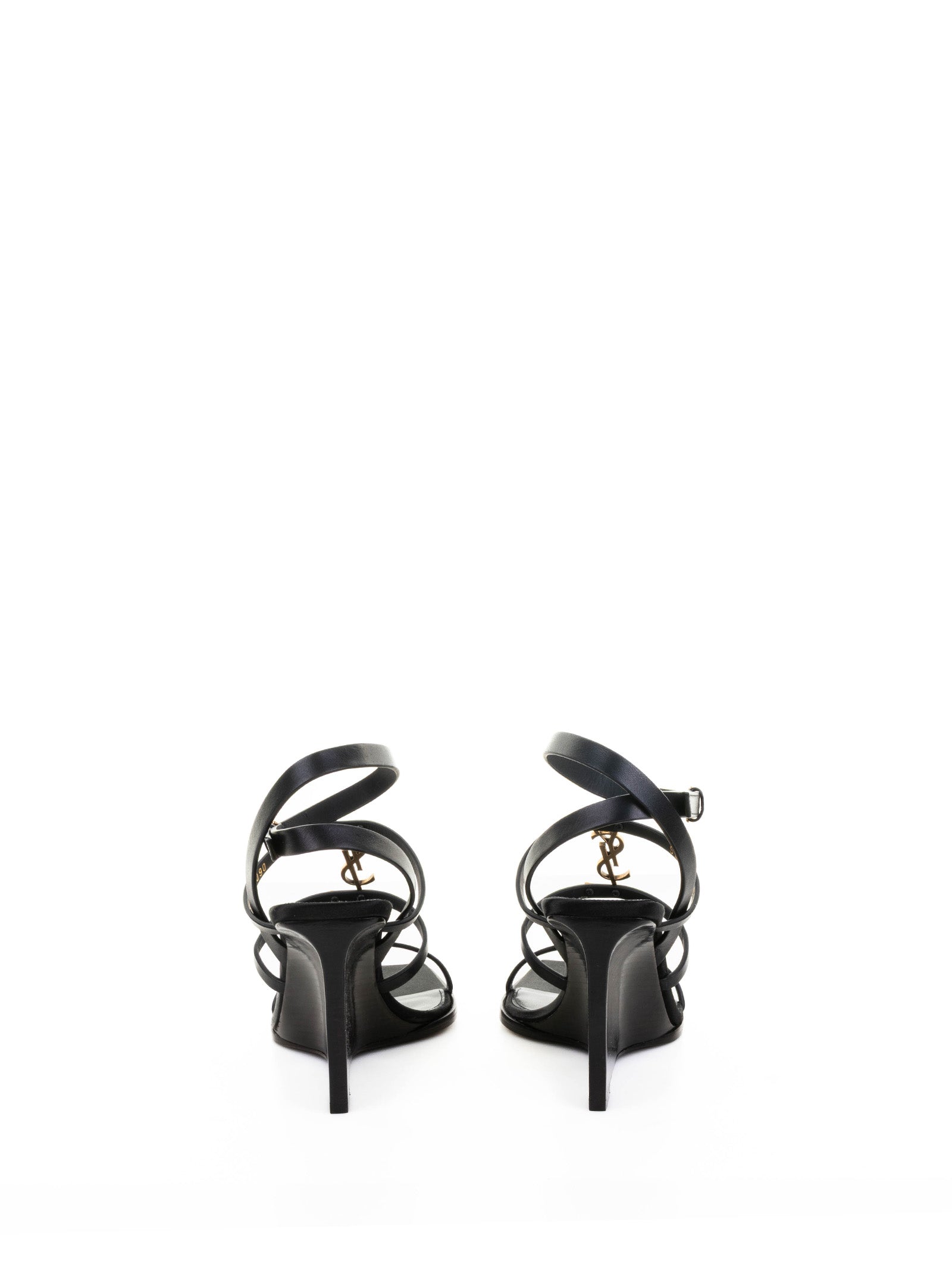 SAINT LAURENT Leather San Maine Sandals for Women - SS25