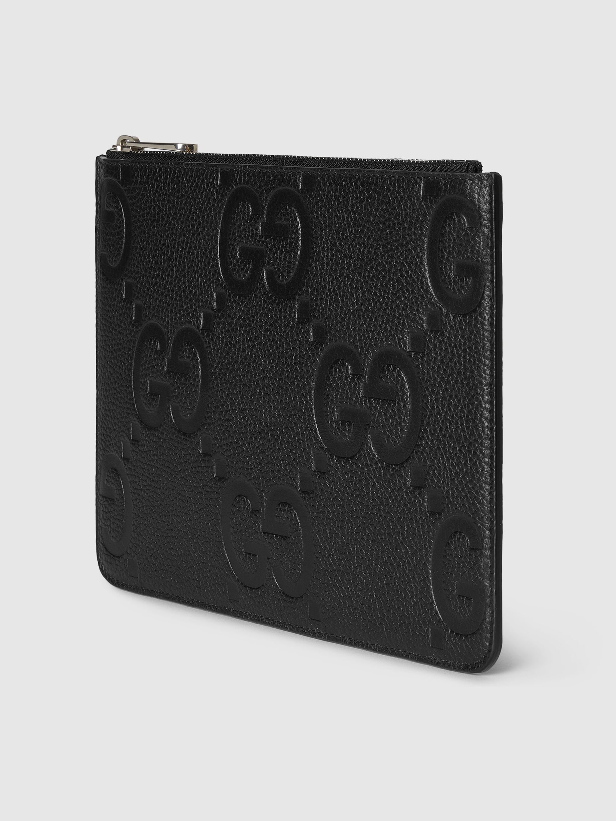 GUCCI Jumbo GG Pouch Handbag - Height 18 cm, Width 23.5 cm