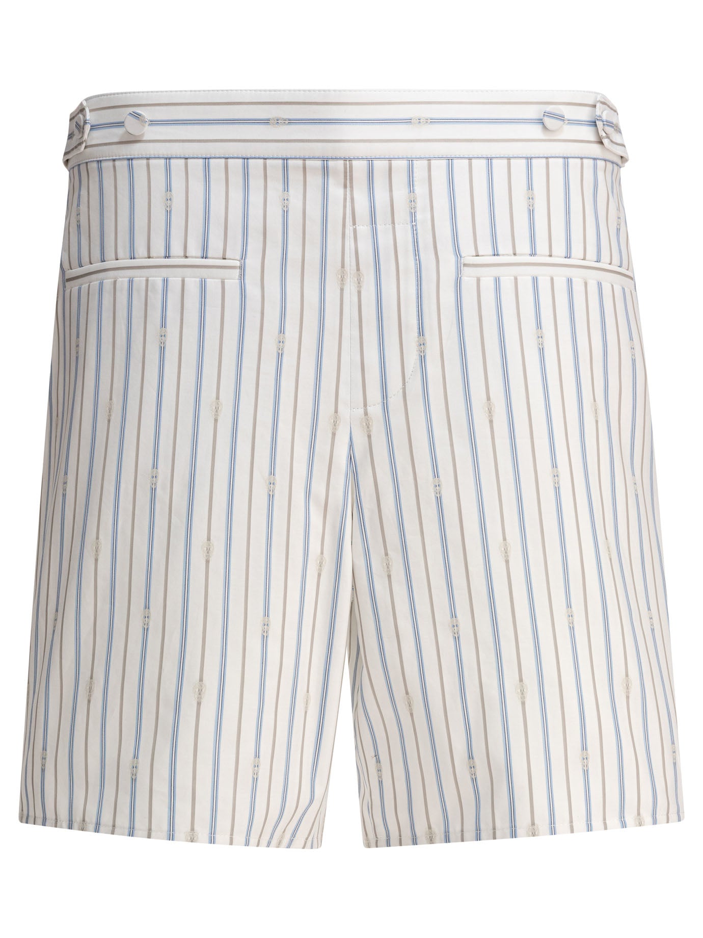 ALEXANDER MCQUEEN Men's Bermuda Mini Shorts
