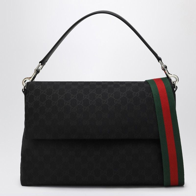 GUCCI Medium Shoulder Handbag with Web Strap