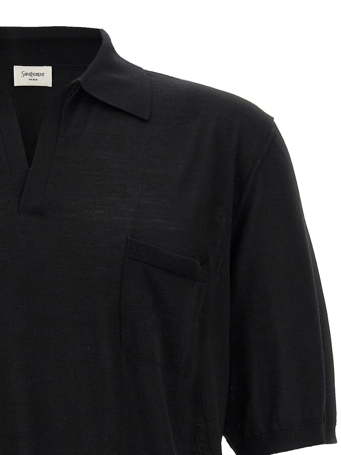 SAINT LAURENT Short Sleeve Polo Shirt for Men