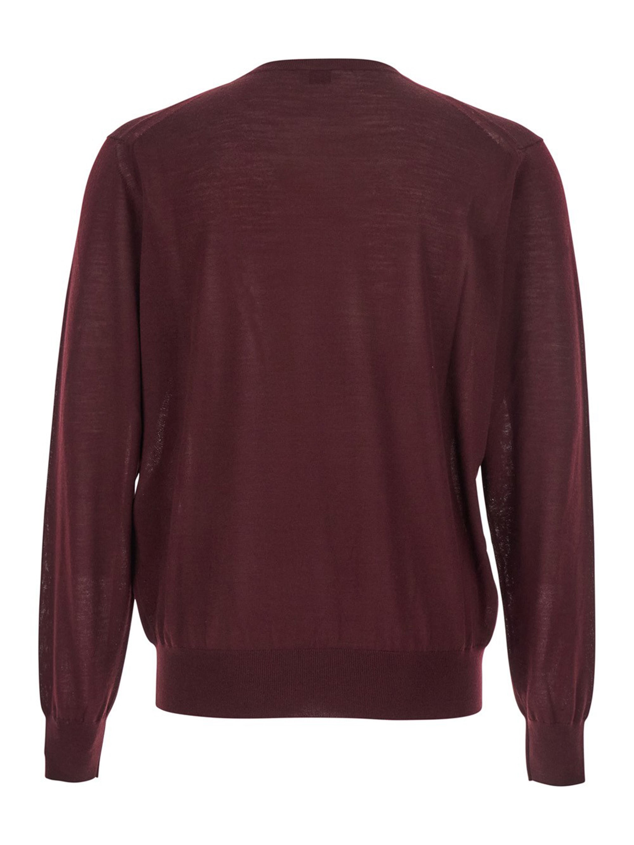 SAINT LAURENT Men's Wool Crewneck Sweater
