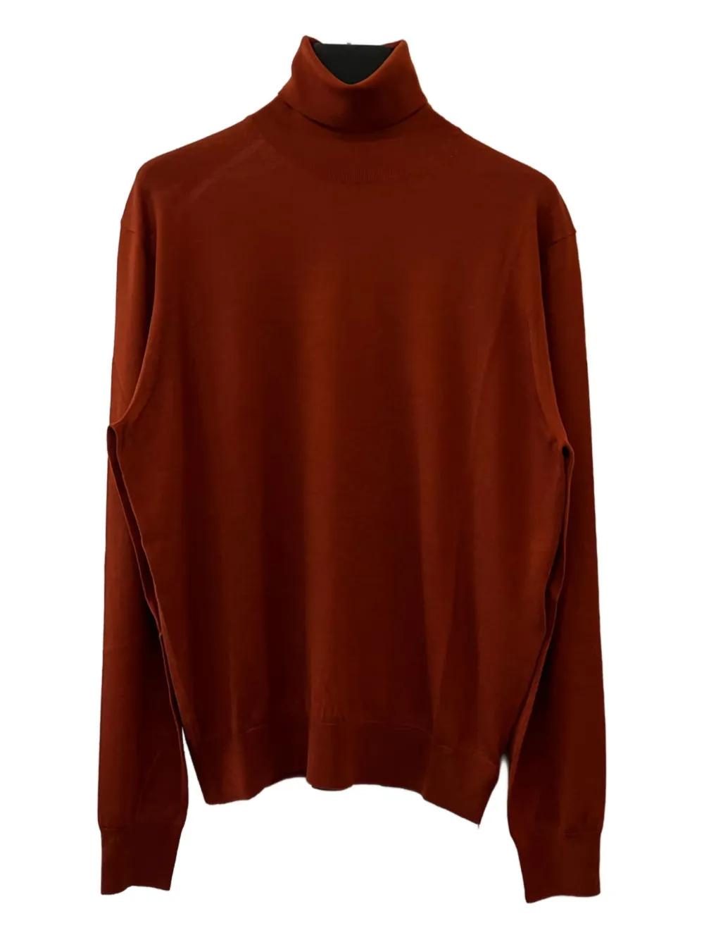 SAINT LAURENT High Neck Wool Sweater