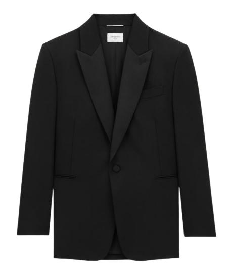 SAINT LAURENT Men's Wool Clothing Jacket