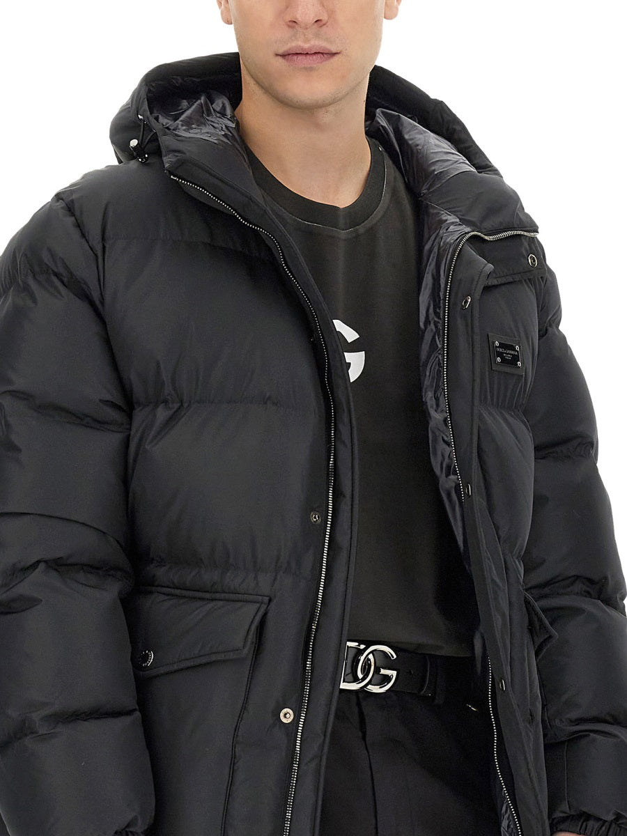 DOLCE & GABBANA Classic Logo Jacket - Regular Fit