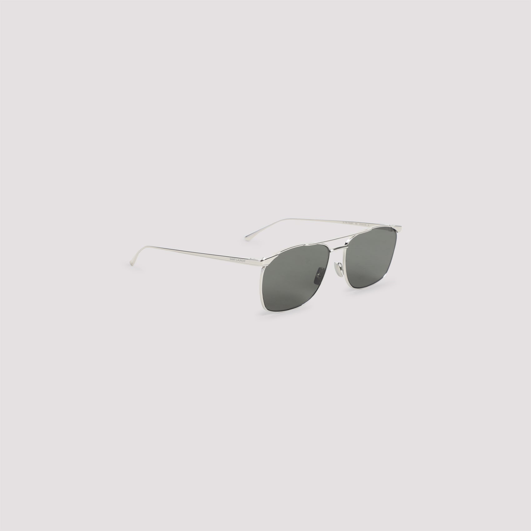 SAINT LAURENT Sleek Square Sunglasses with Double Bridge - 5.7cm Lens
