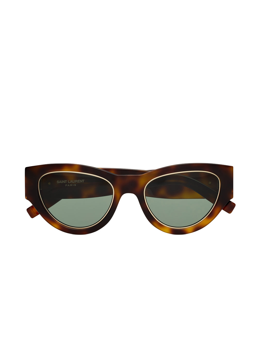 SAINT LAURENT Elegant Acetate Sunglasses with Cassandre Hinge - 54MM