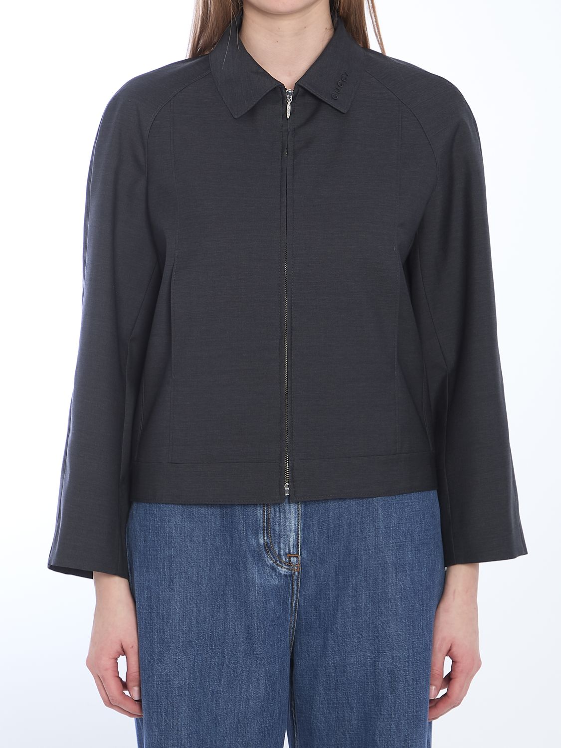 GUCCI Wool Bomber Jacket - Size 40