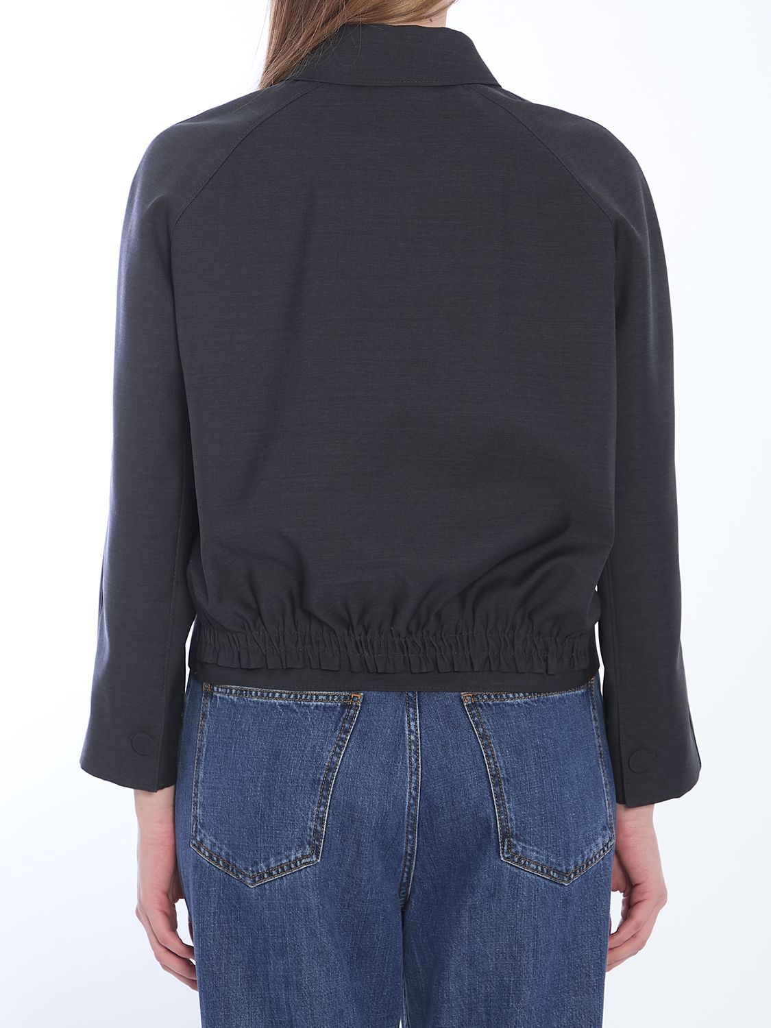 GUCCI Wool Bomber Jacket - Size 40