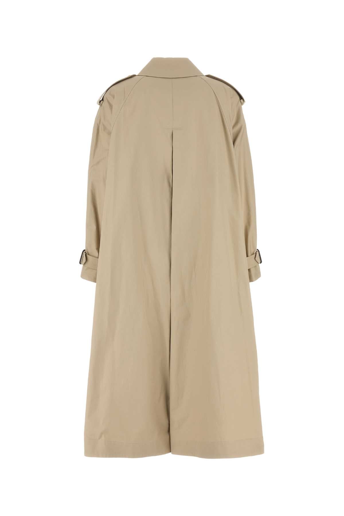 SAINT LAURENT Women's Cotton Trench Jacket