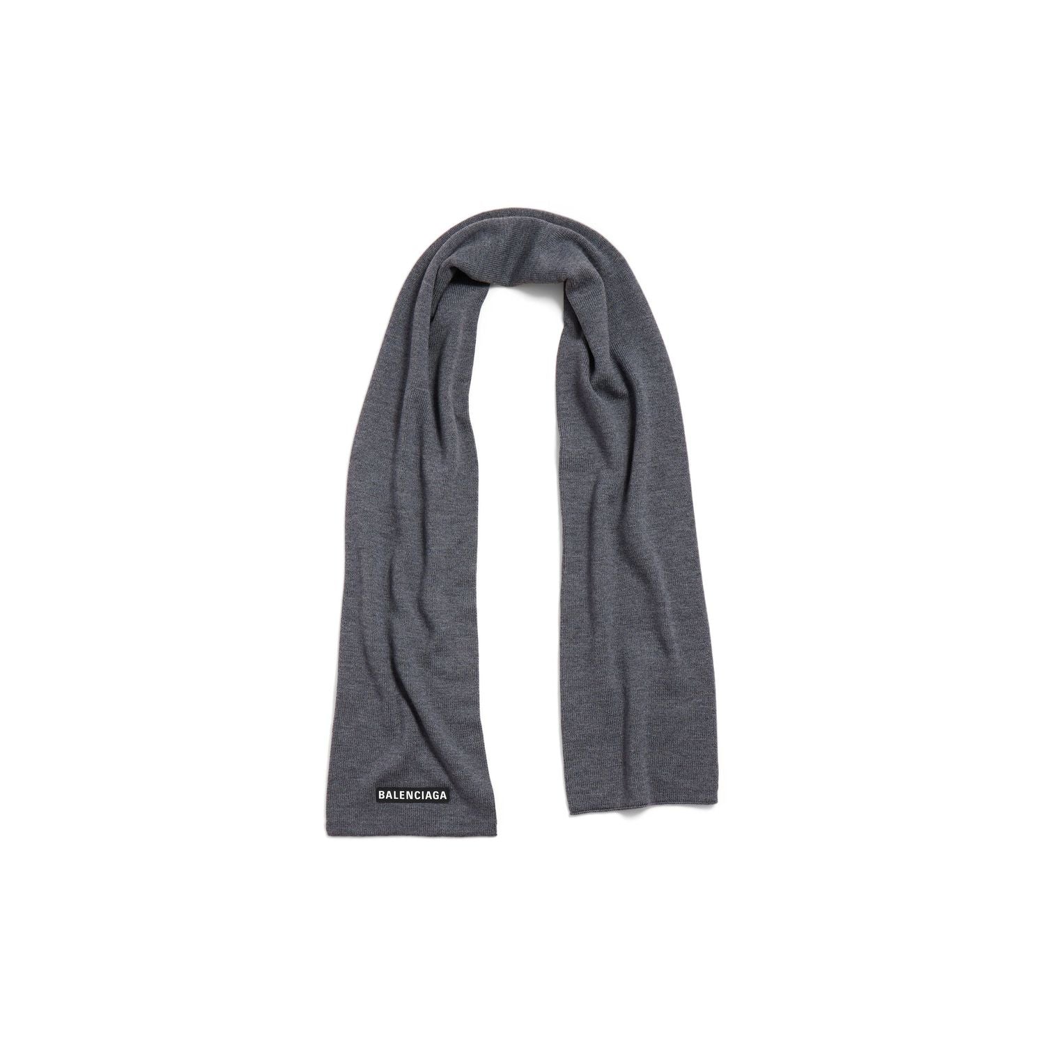 BALENCIAGA Patchwork Wool Scarf