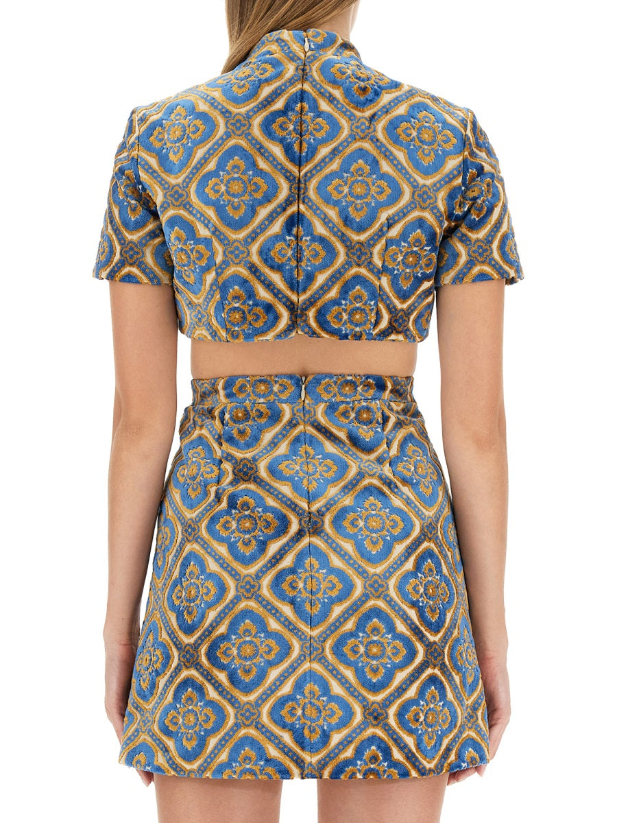 ETRO Cropped Fashion Top for Women - Mini Fit