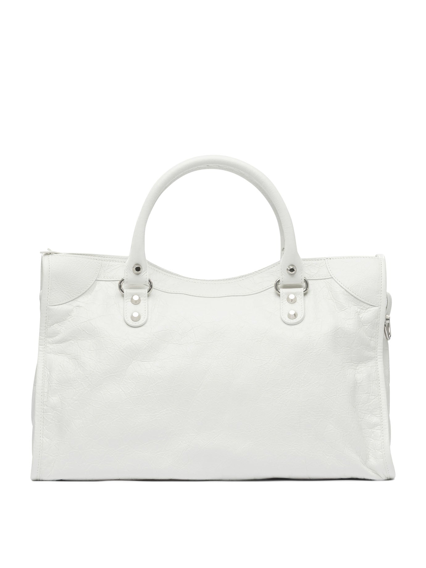 BALENCIAGA Mini Lamb Leather Shoulder Handbag