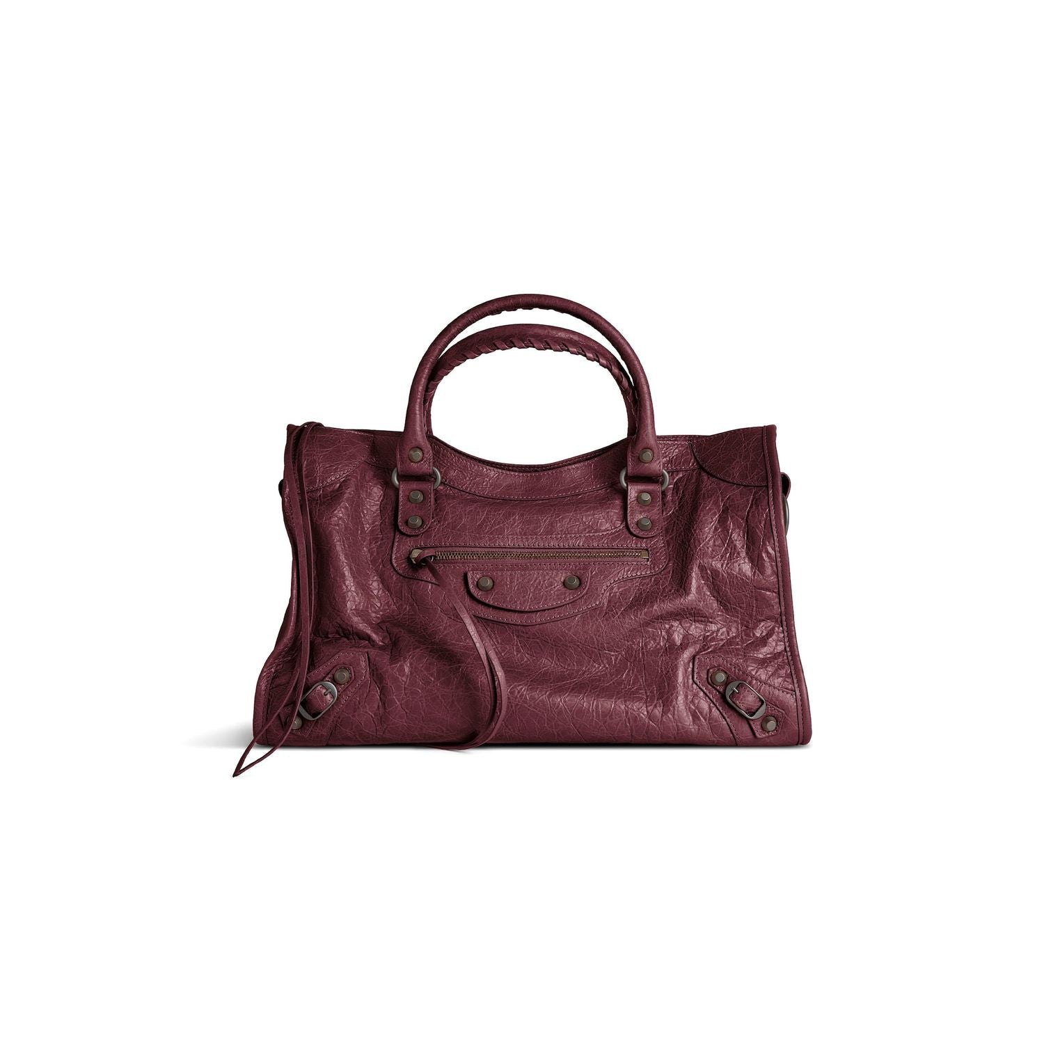 BALENCIAGA Medium Handbag in Luxurious Lambskin