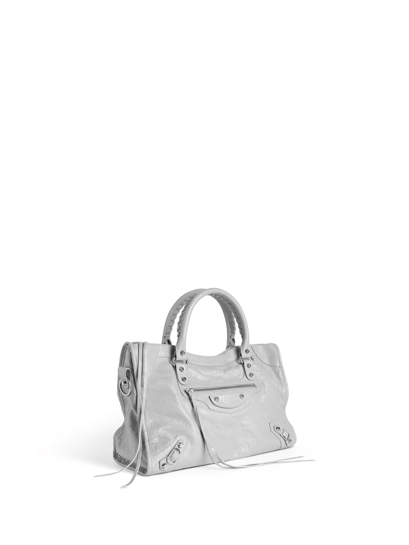 BALENCIAGA Luxe Lamb Leather Handbag
