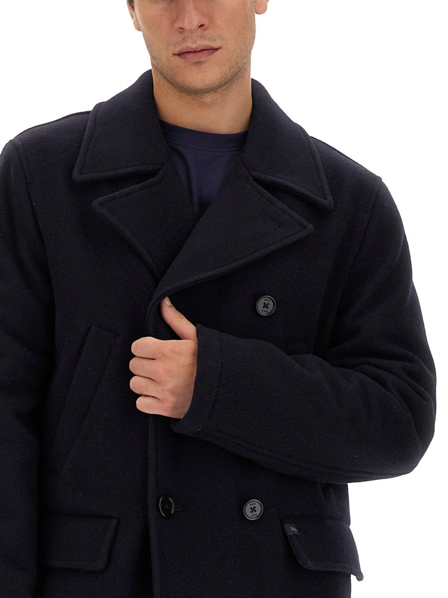 FAY Men's Regular Fit Wool Jacket - Size L