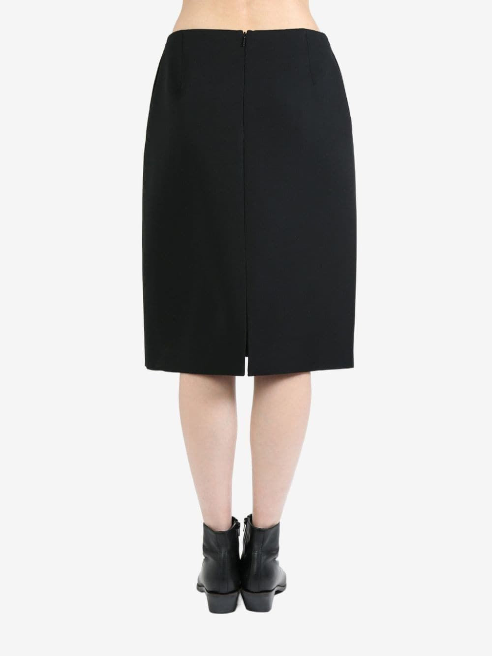 THE ROW Low Rise Midi Skirt