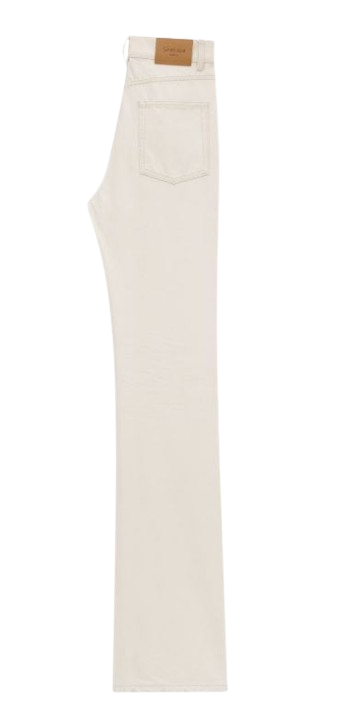 SAINT LAURENT Classic Front Button Fastening Trousers for Women