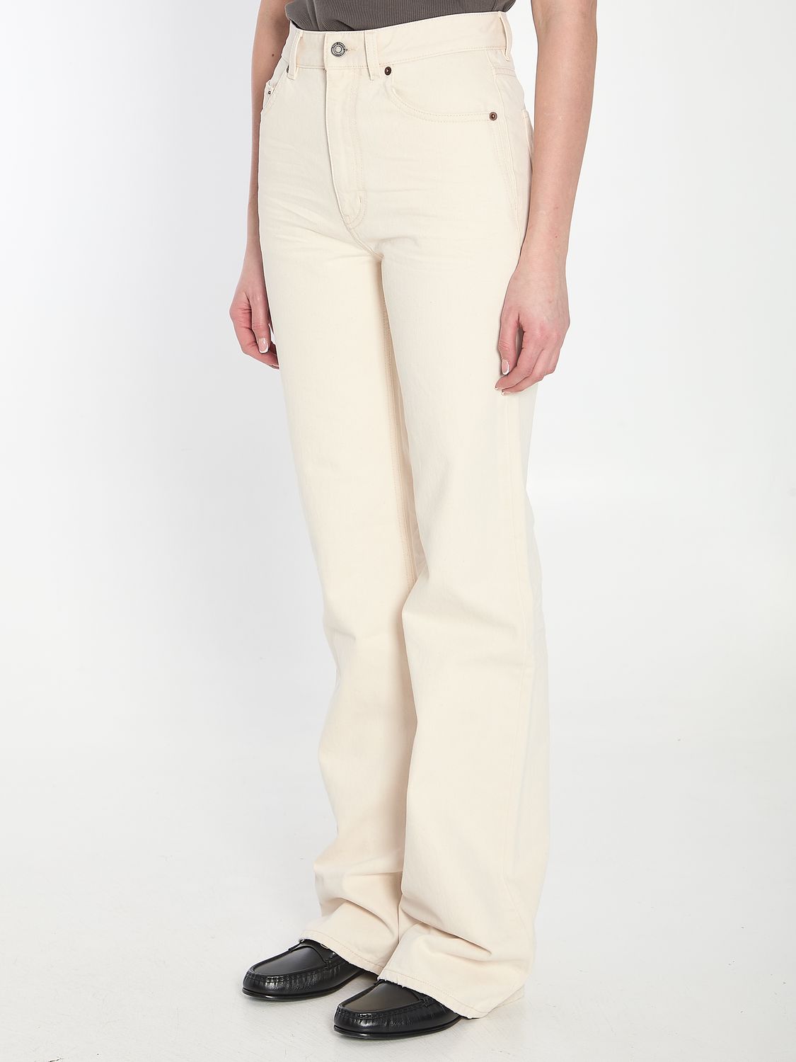 SAINT LAURENT High-Waisted 70s Jeans for Women