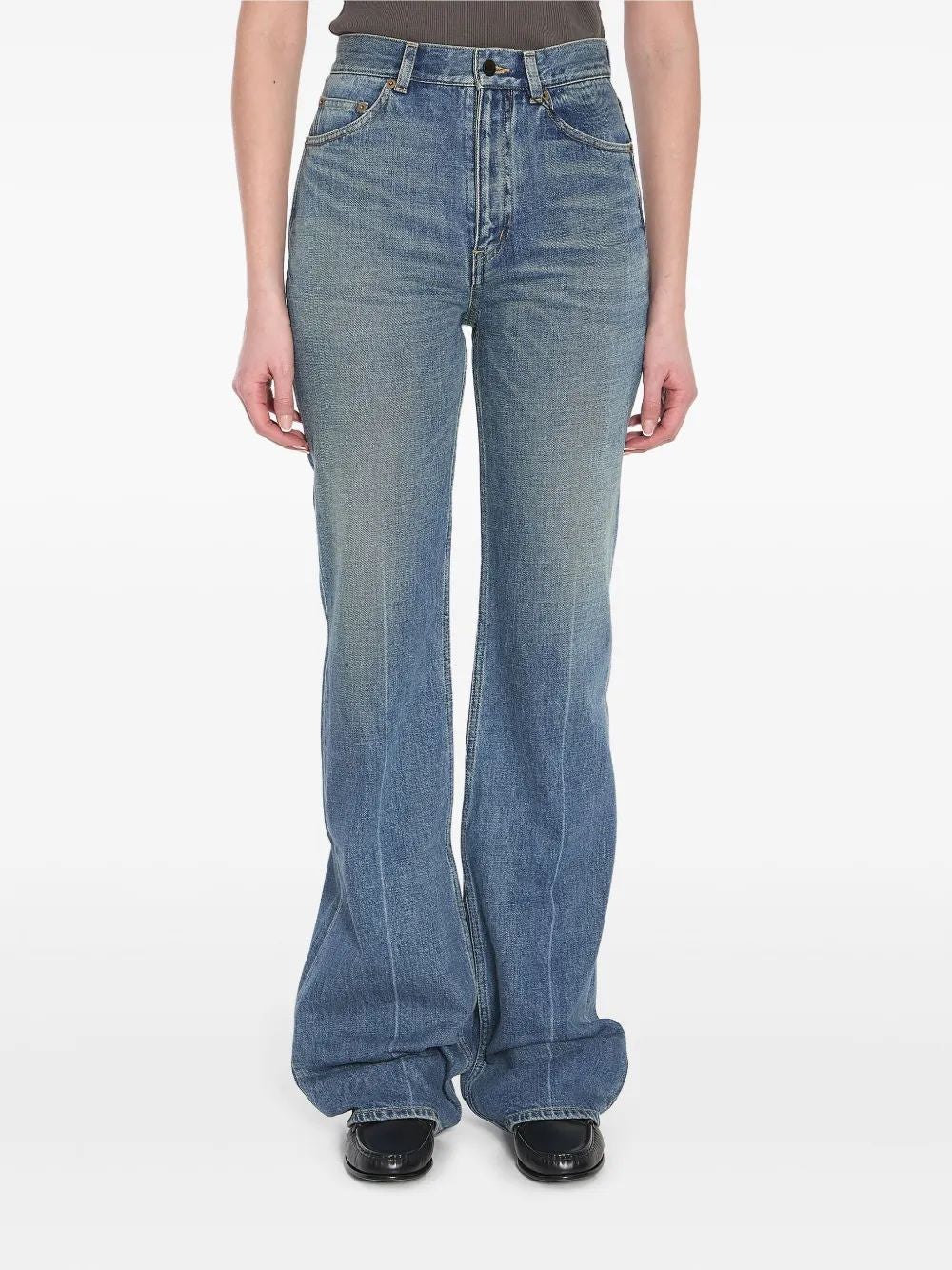 SAINT LAURENT 70s Flare Fit Jeans - Size 26