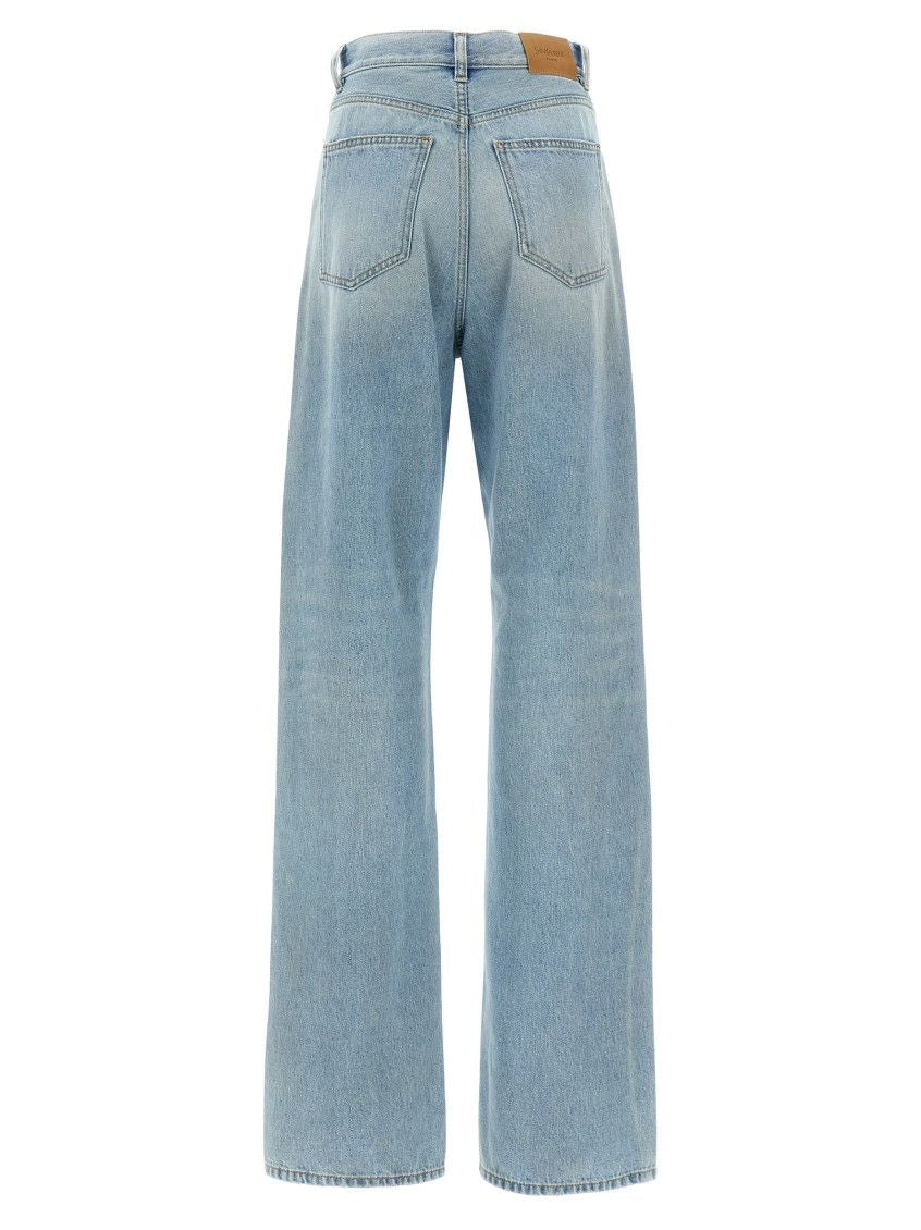 SAINT LAURENT Baggy Long Waist Jeans - Size 27