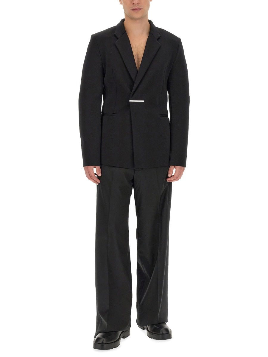 GIVENCHY Slim Fit U-Lock Knit Jacket