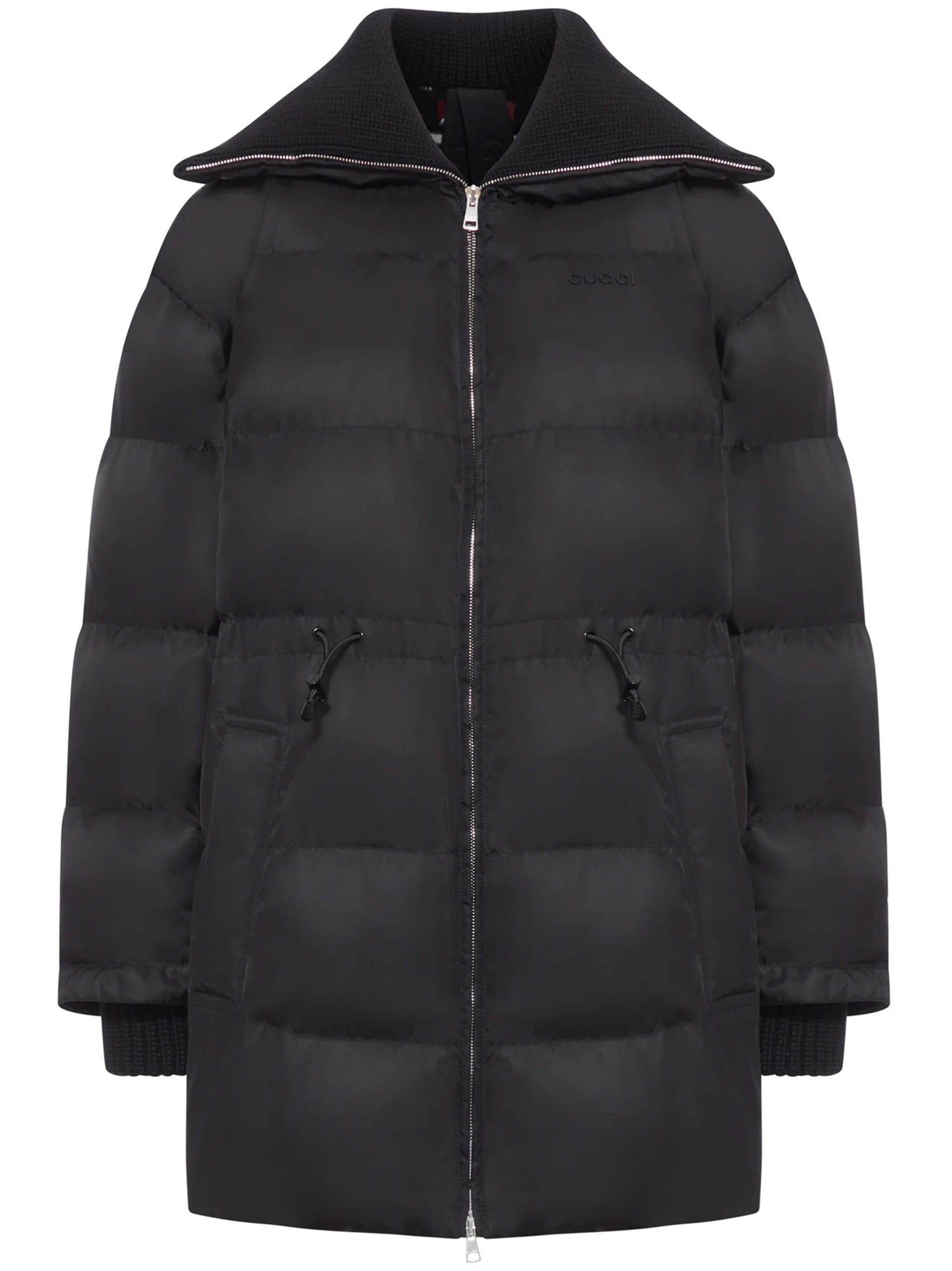 GUCCI Fine Nylon Bomber Jacket for Women - FW25