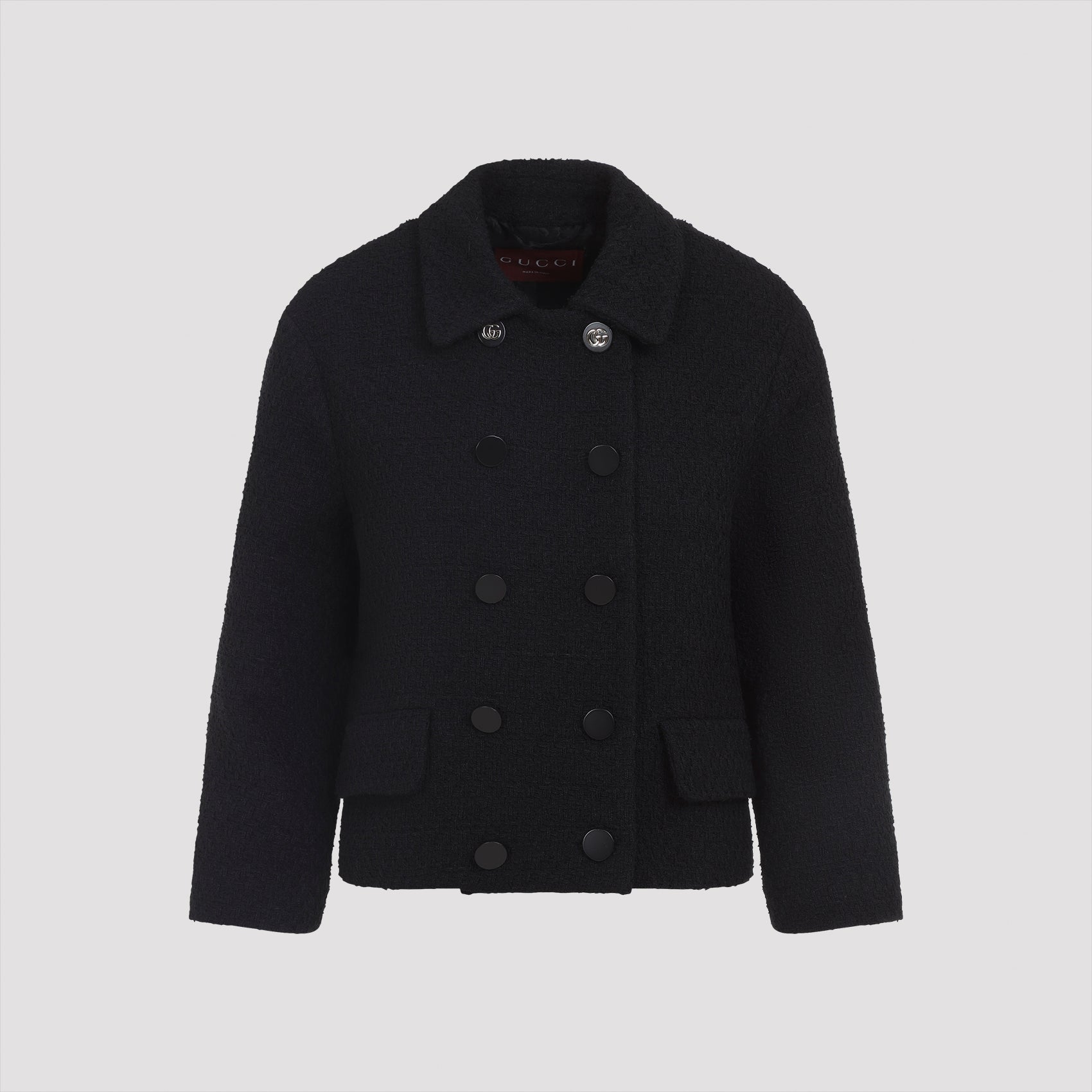 GUCCI Statement Wool Outerwear Jacket