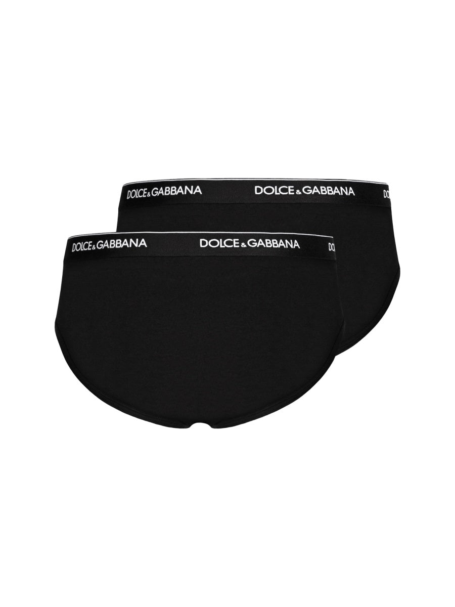 DOLCE & GABBANA Men's Bi-Pack Mini Briefs