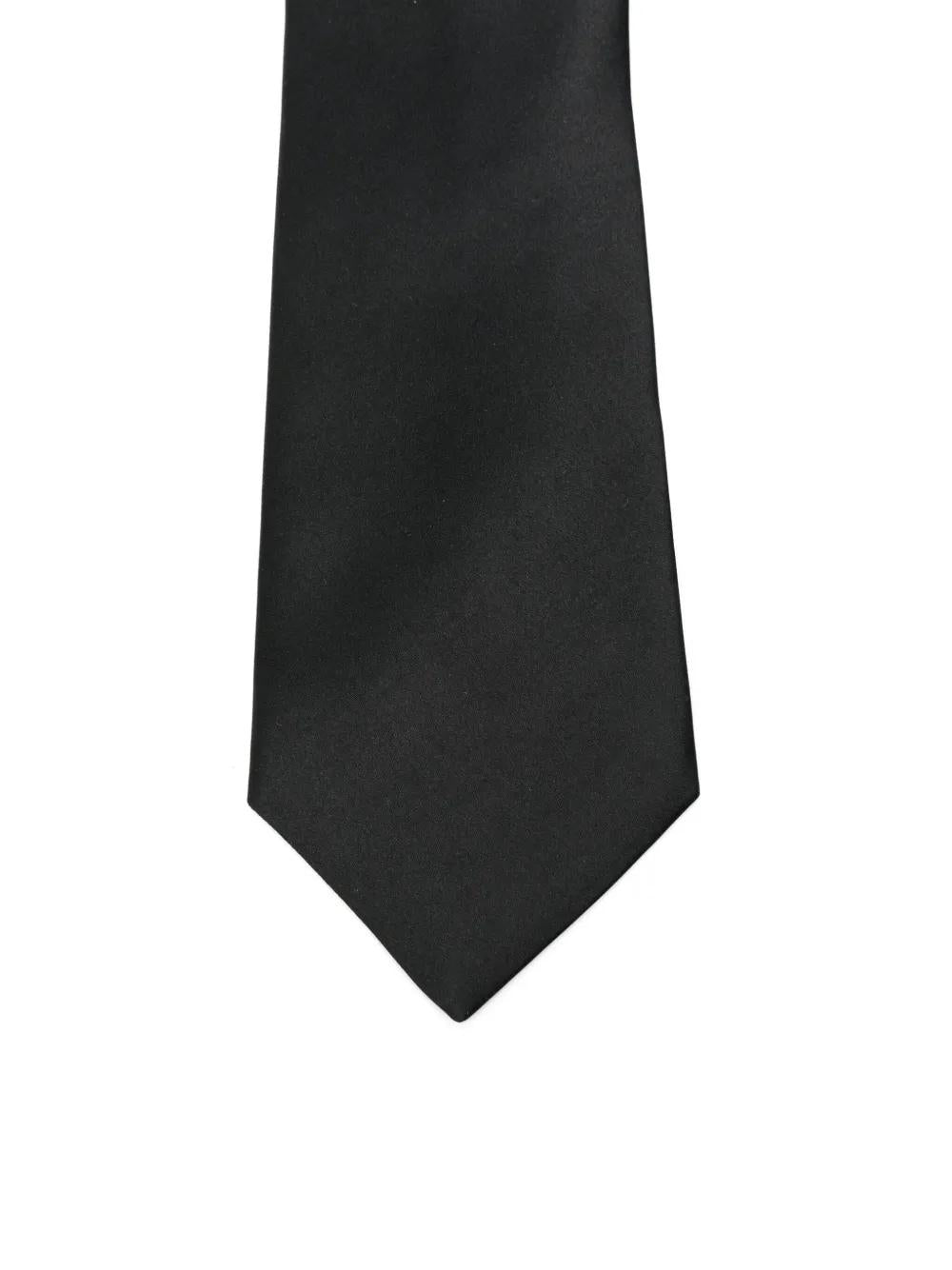 SAINT LAURENT Satin Tie for Women - FW25 Collection