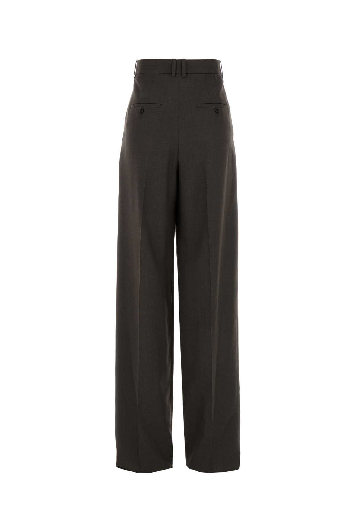SAINT LAURENT Wool Pants for Women - SS25 Collection