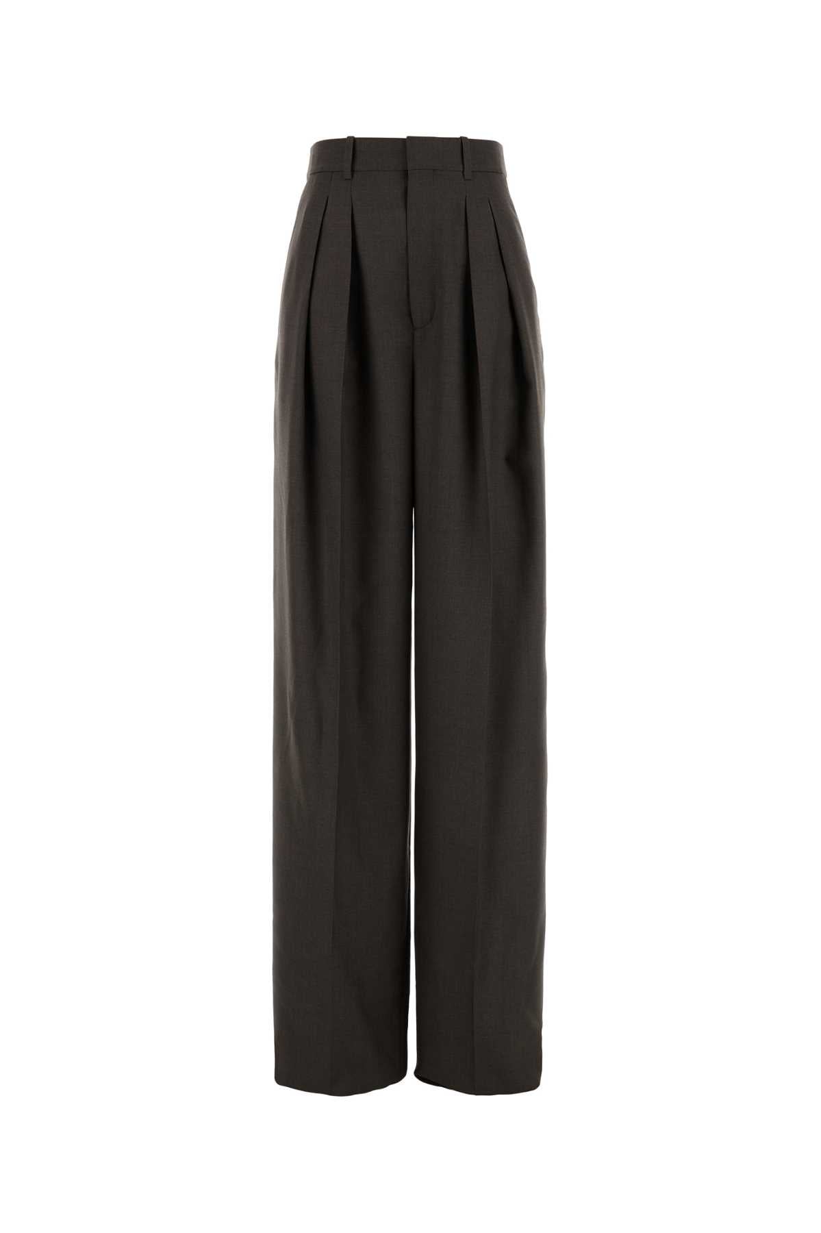 SAINT LAURENT Wool Pants for Women - SS25 Collection