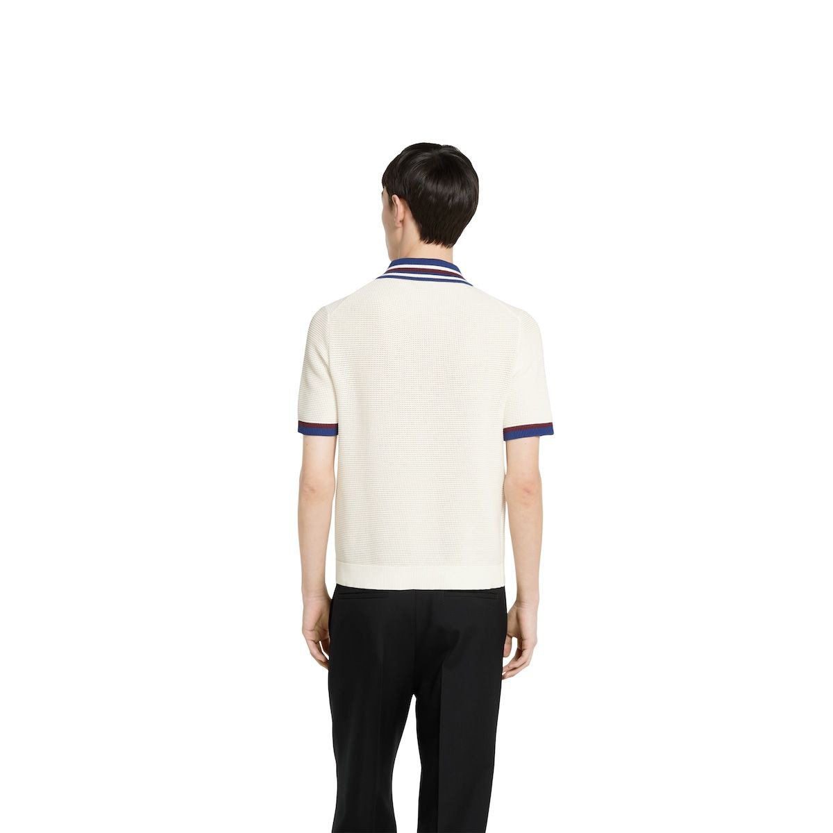 GUCCI Men's Cotton Polo - Short Sleeve