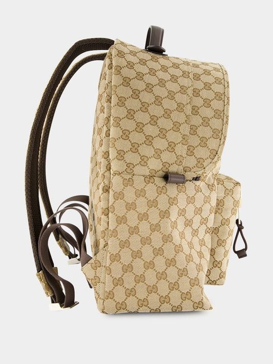GUCCI Medium Canvas Backpack