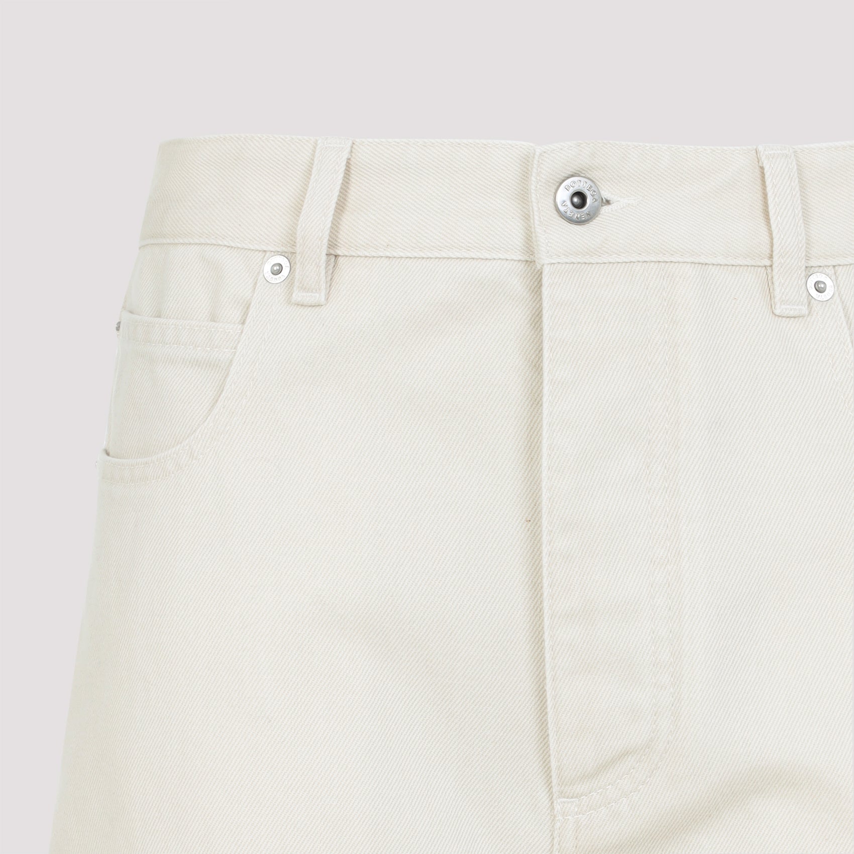 BOTTEGA VENETA Wide Leg Cuffed Jeans for Women