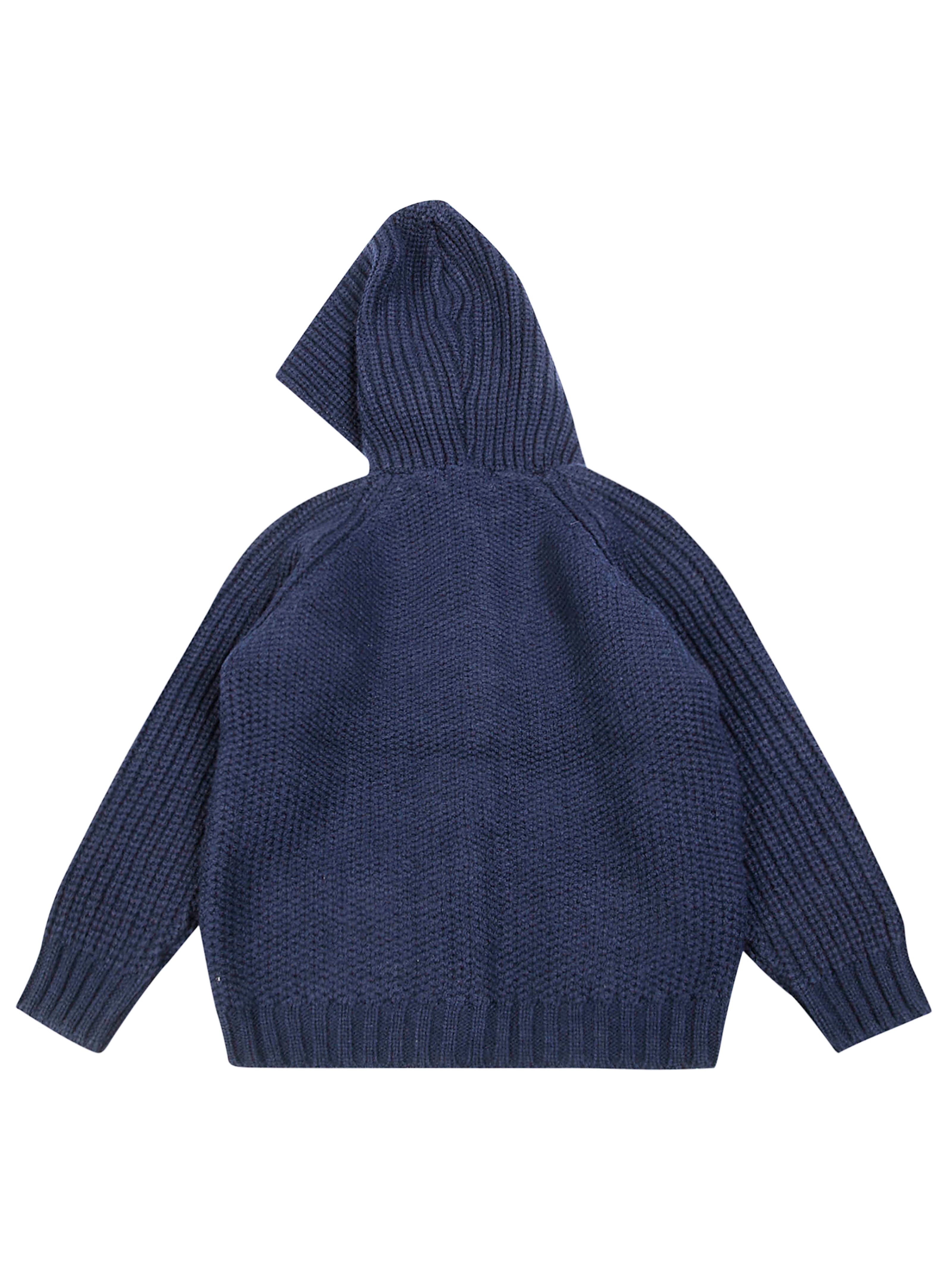 1+IN THE FAMILY Cozy Cardigan with Hood for Kids