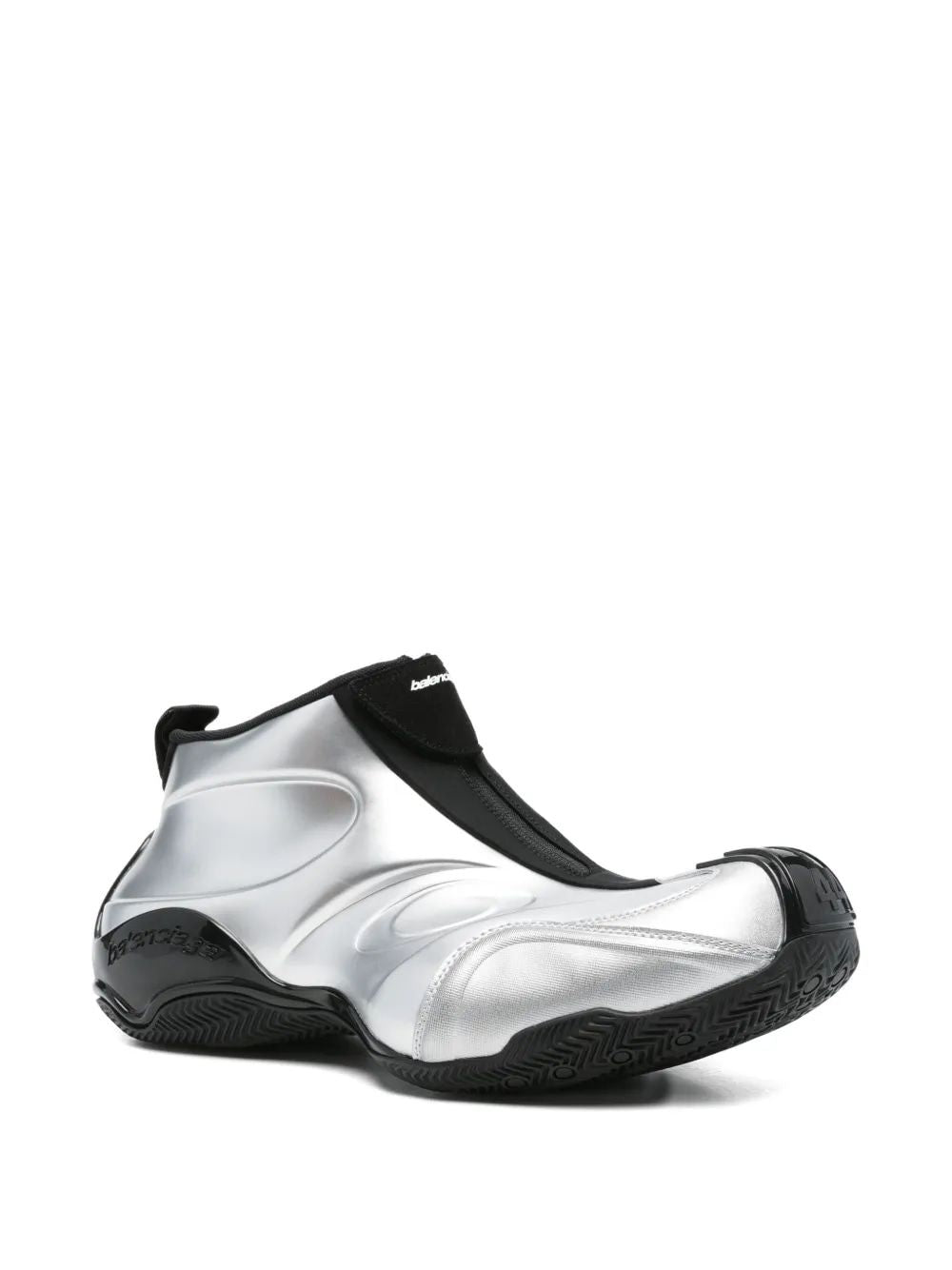 BALENCIAGA Men's Metallic Basketball Sneakers