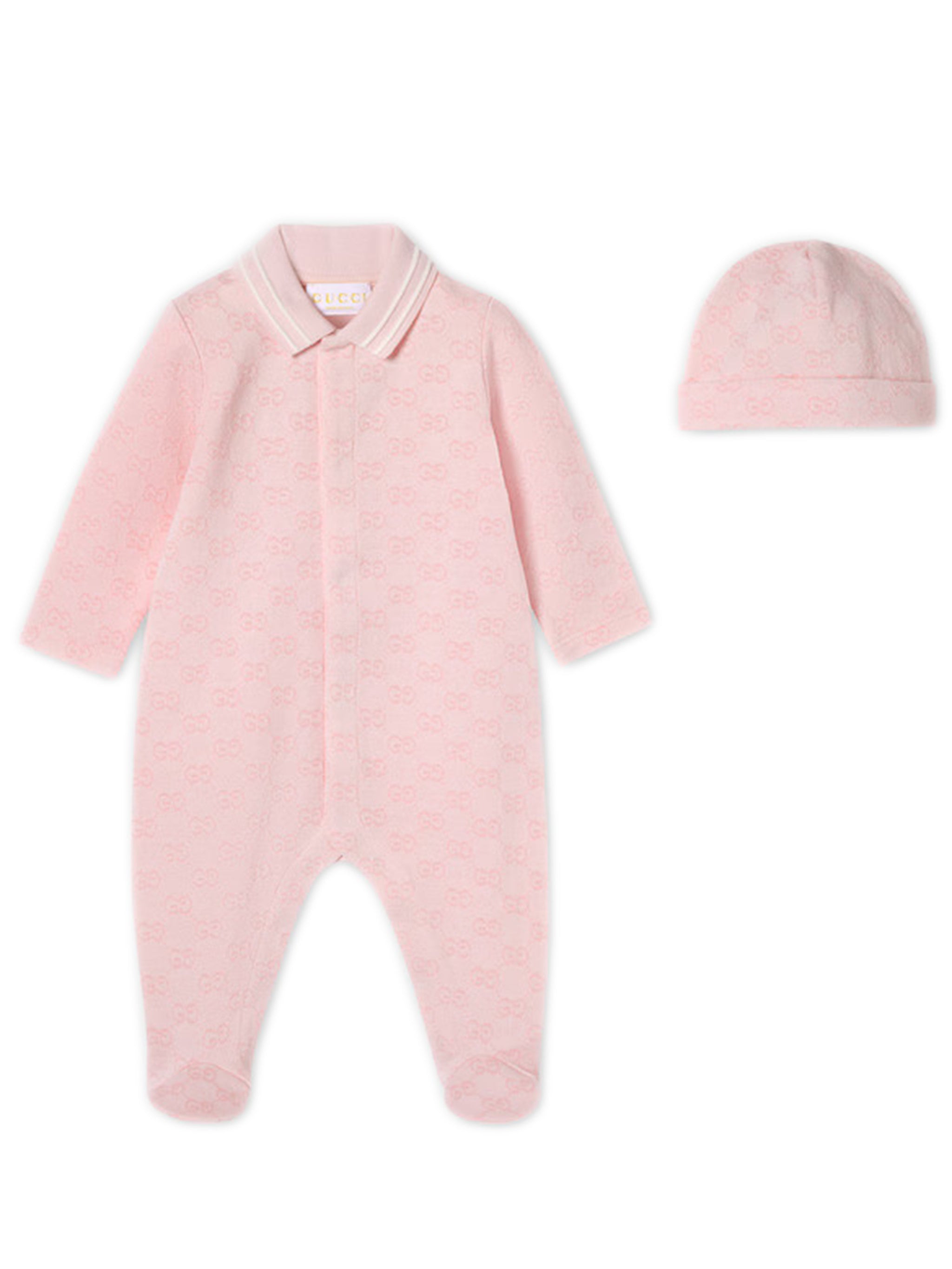 GUCCI KIDS Mini Two-Piece Cotton Baby Gift Set