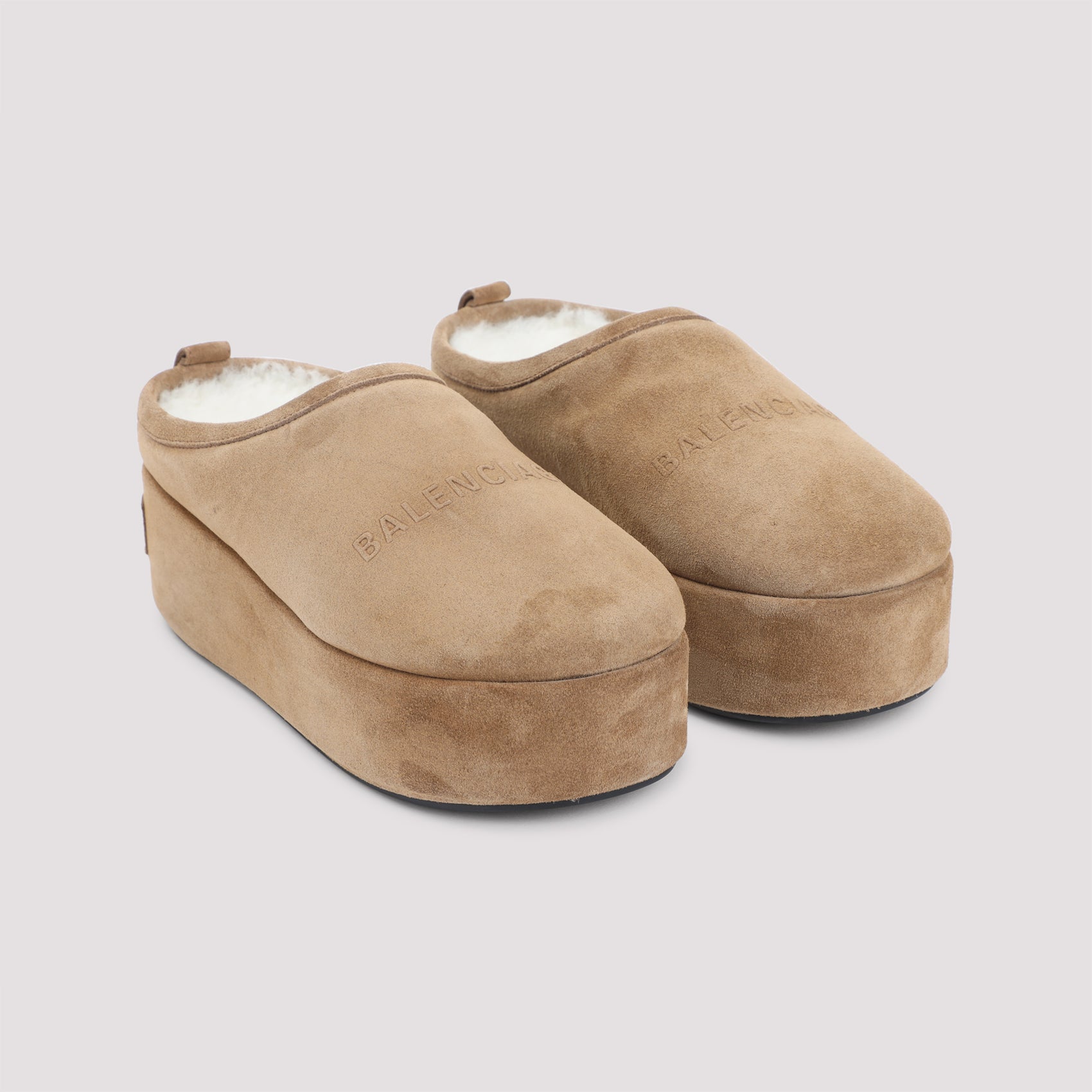 BALENCIAGA Alaska Platform Slippers